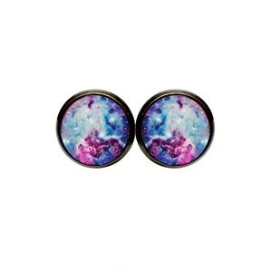 Galaxy Nebula Earrings -Space